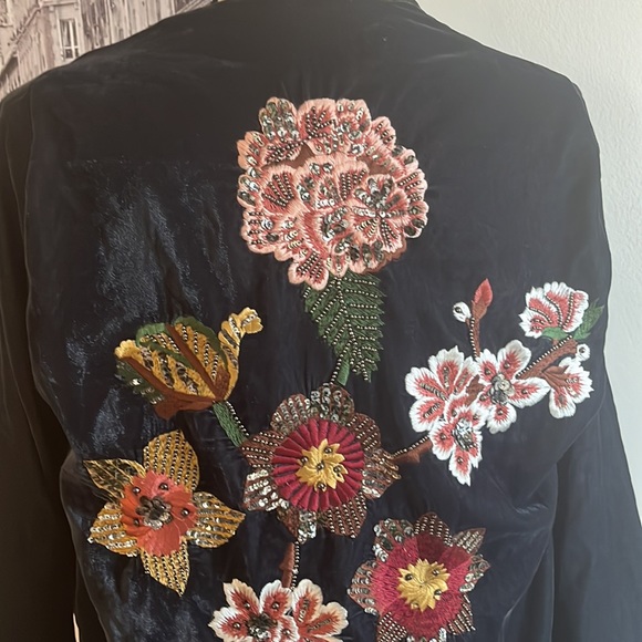 ZARA VELVET 👘 kimono ABAYA - Picture 3 of 9